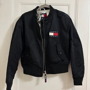 *Rare* Tommy Jeans Tommy Hilfiger Bomber Jacket Women’s Medium